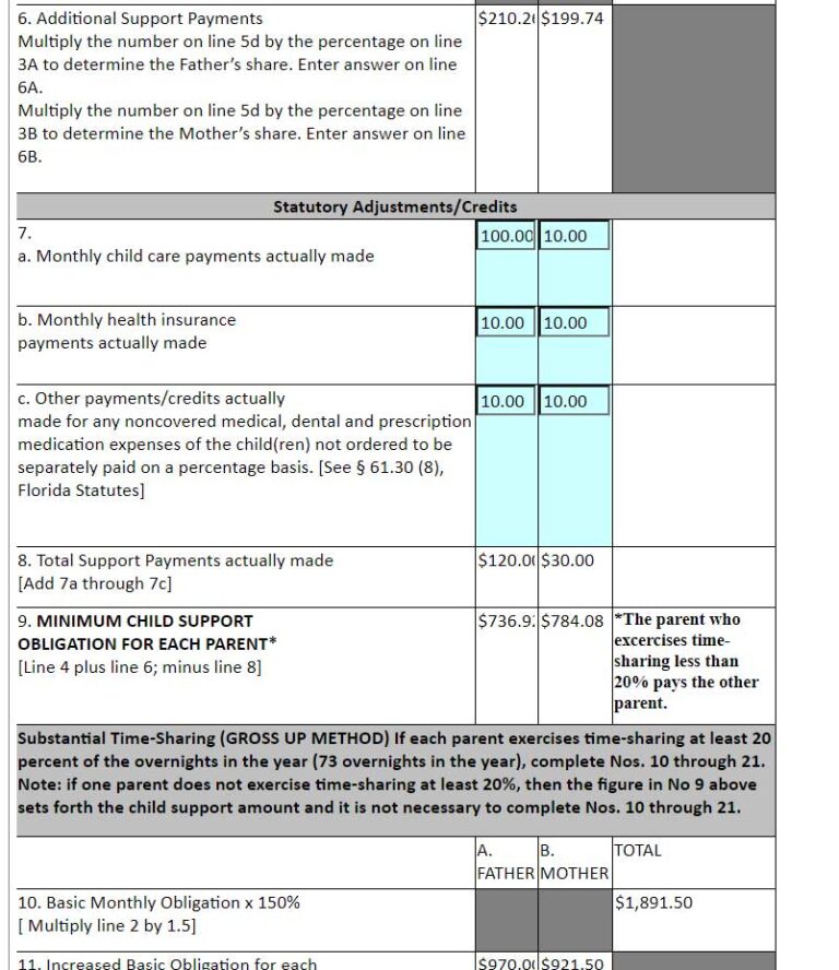How to Calculate Child Support FL? 2024