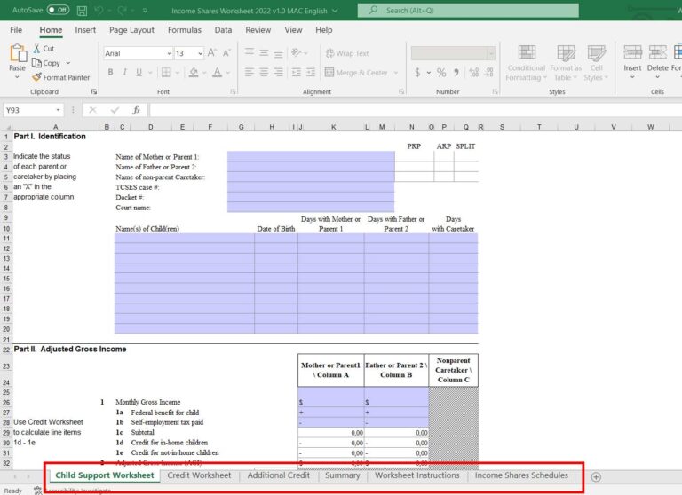 Calculate Child Support TN 2024