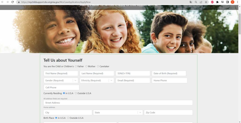 How to Apply For Child Support VA 2024
