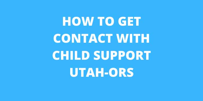 UT Child Support Utah 2024
