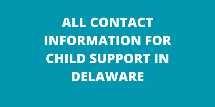 DE Child Support Delaware 2024